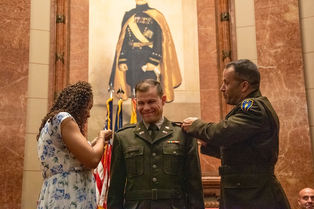 Indiana National Guard holds Officer Candidate School (OCS) Graduation for Class 72-23