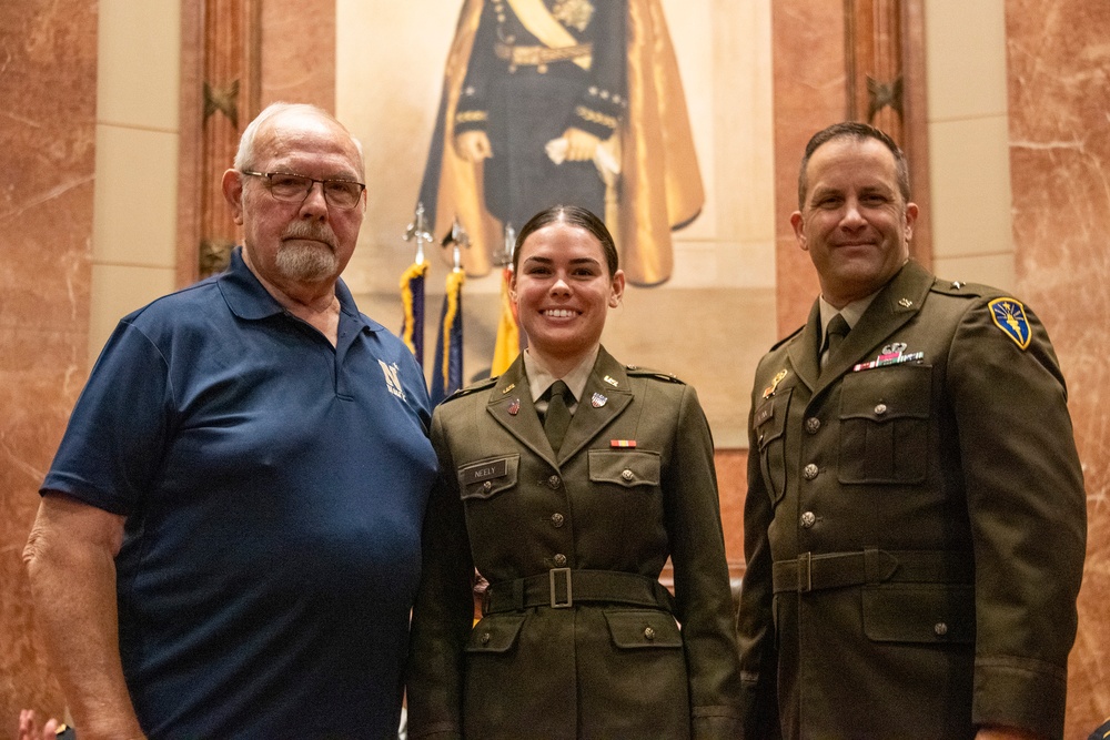 Indiana National Guard holds Officer Candidate School (OCS) Graduation for Class 72-23