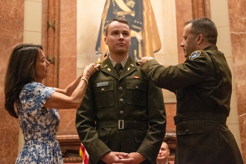 Indiana National Guard holds Officer Candidate School (OCS) Graduation for Class 72-23