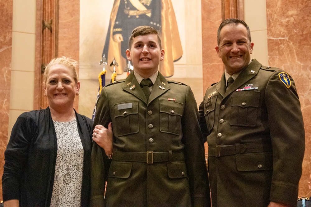 Indiana National Guard holds Officer Candidate School (OCS) Graduation for Class 72-23