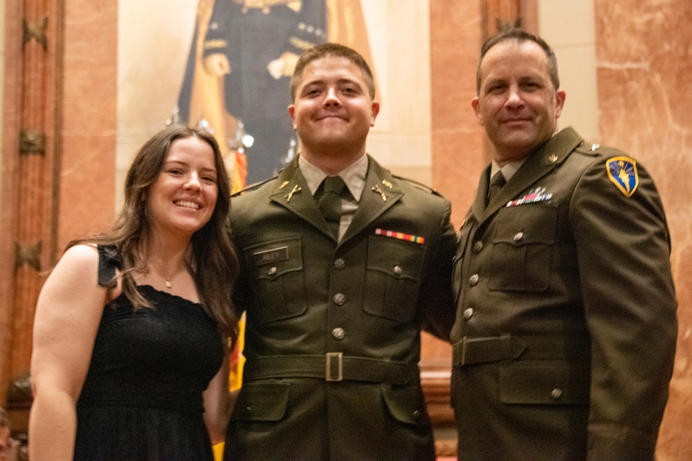 Indiana National Guard holds Officer Candidate School (OCS) Graduation for Class 72-23