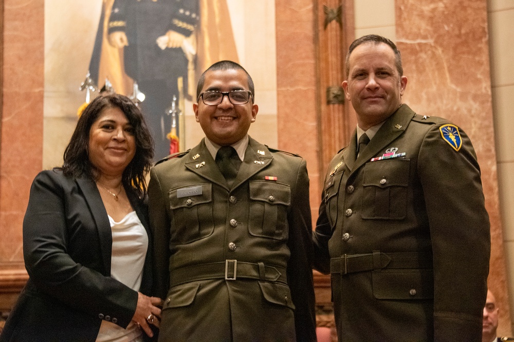 Indiana National Guard holds Officer Candidate School (OCS) Graduation for Class 72-23