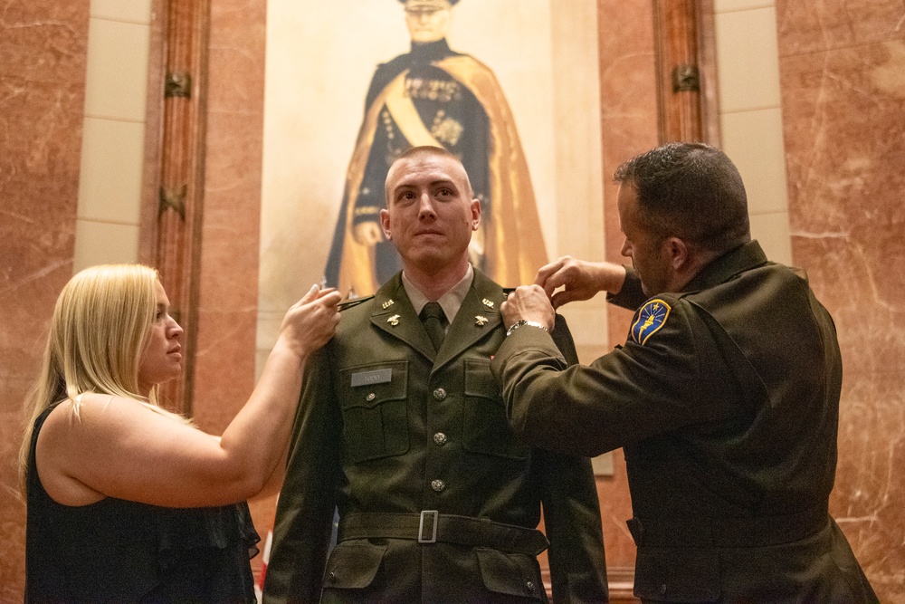 Indiana National Guard holds Officer Candidate School (OCS) Graduation for Class 72-23