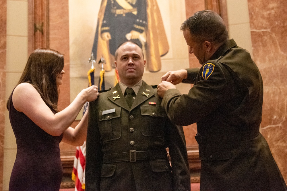 Indiana National Guard holds Officer Candidate School (OCS) Graduation for Class 72-23