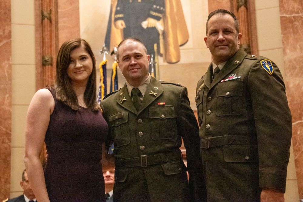 Indiana National Guard holds Officer Candidate School (OCS) Graduation for Class 72-23