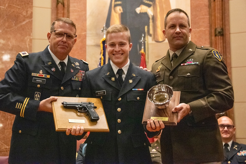 Indiana National Guard holds Officer Candidate School (OCS) Graduation for Class 72-23