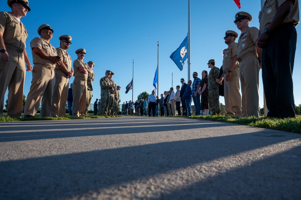 A relic of USS Arizona arrives at Colorado Freedom Memorial