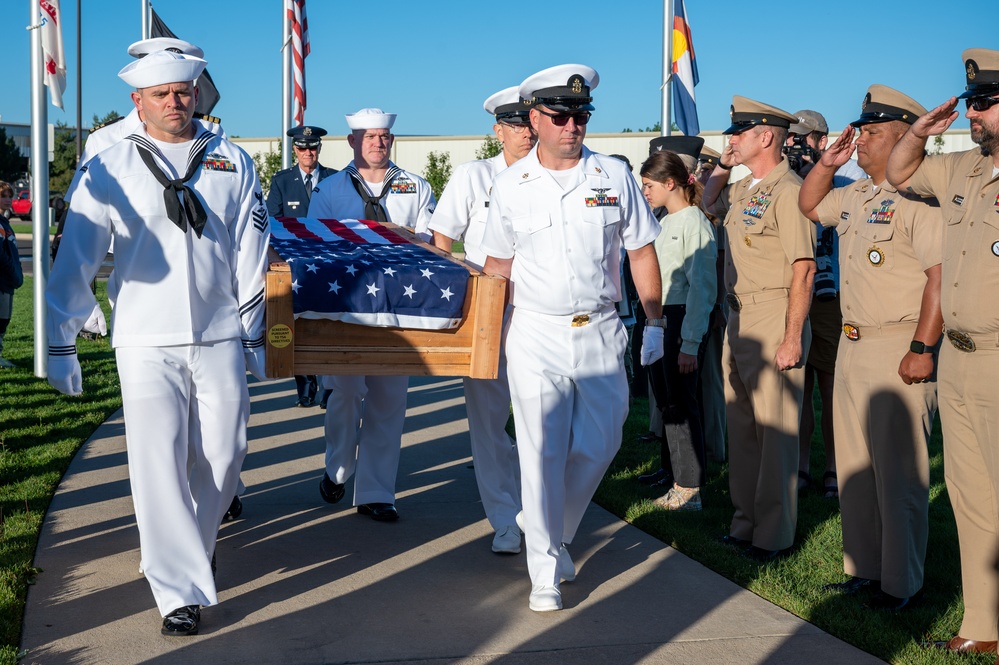 A relic of USS Arizona arrives at Colorado Freedom Memorial
