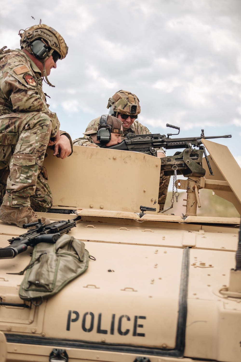 233rd Space Group annual field training at Camp Guernsey Joint Training Center