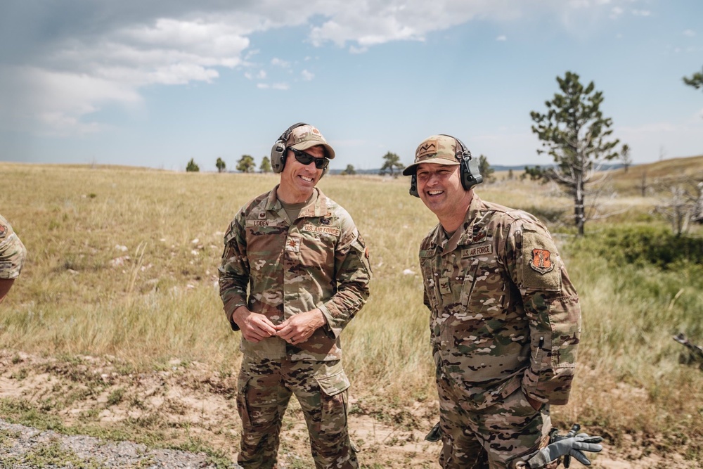 233rd Space Group annual field training at Camp Guernsey Joint Training Center