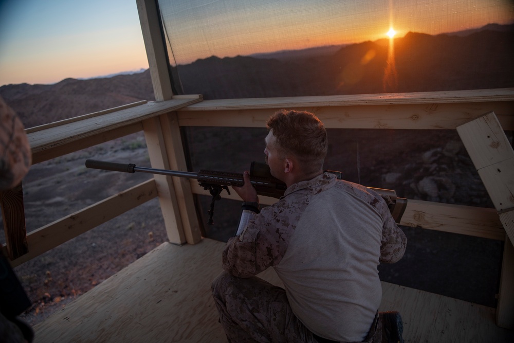 Long Shot: Recon Conducts Sniper Range during RUT