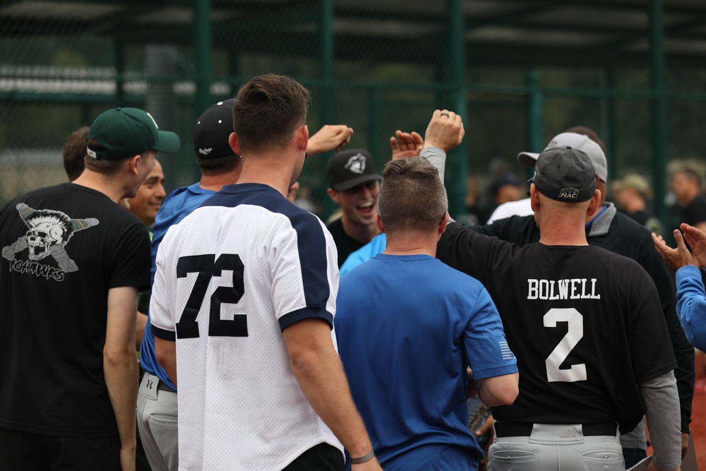 Week of the Bayonet: Soldiers play ball