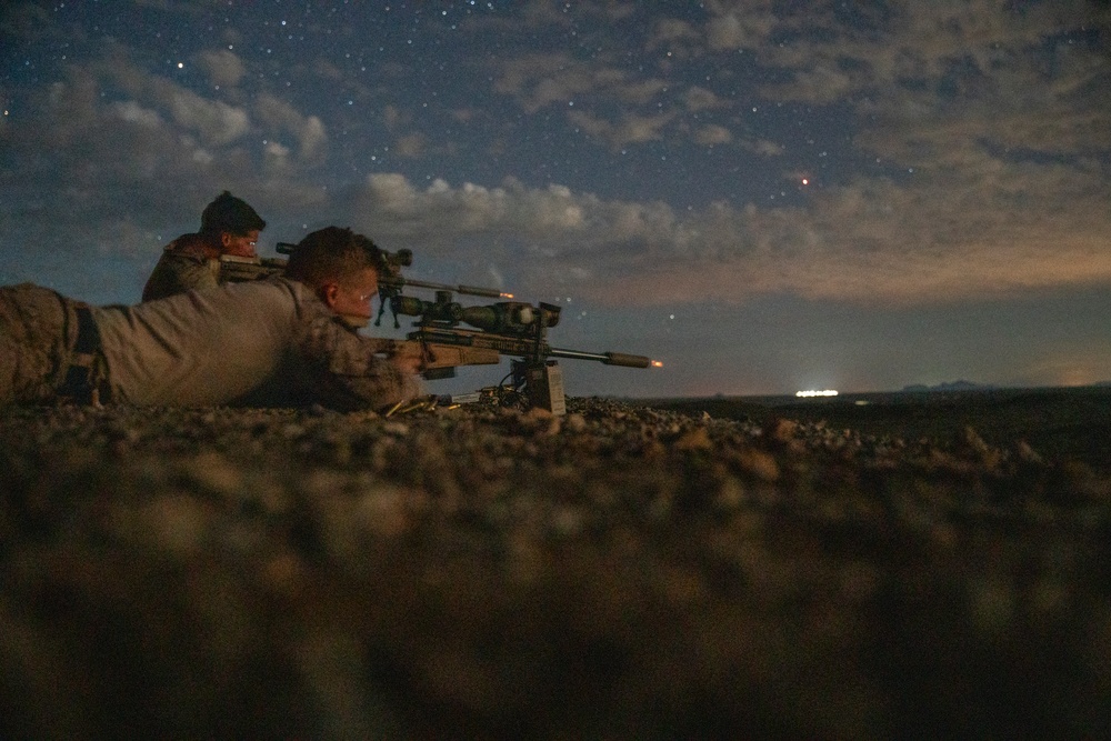 Long Shot: Recon Conducts Sniper Range during RUT
