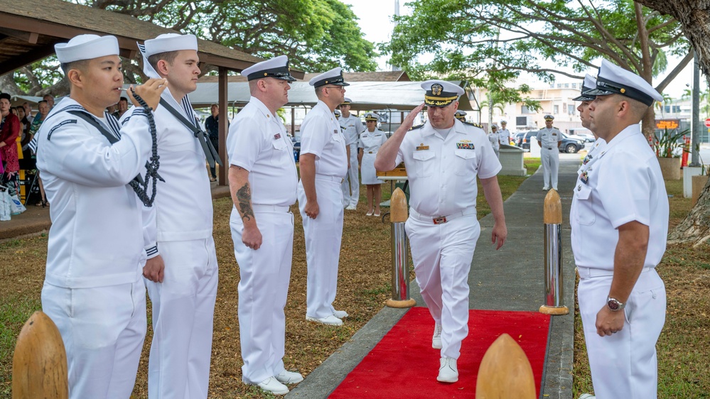 USS Mississippi (SSN 782) Change of Command