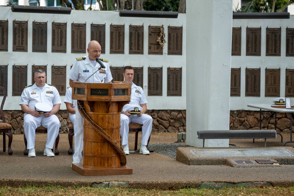 USS Mississippi (SSN 782) Change of Command