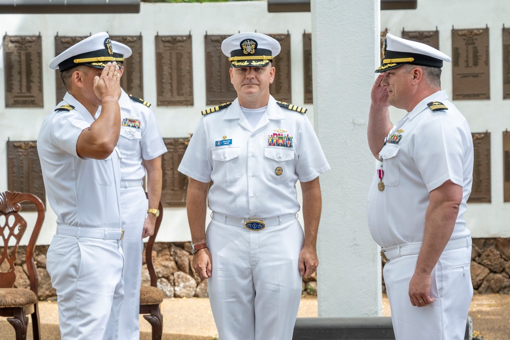 USS Mississippi (SSN 782) Change of Command