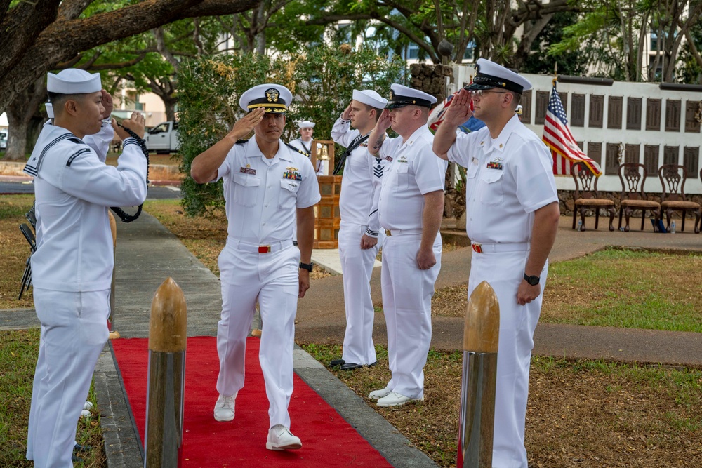 USS Mississippi (SSN 782) Change of Command