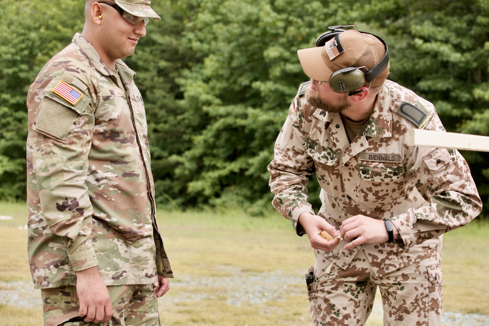 MIRC Soldiers compete to earn German Armed Forces Proficiency Badge