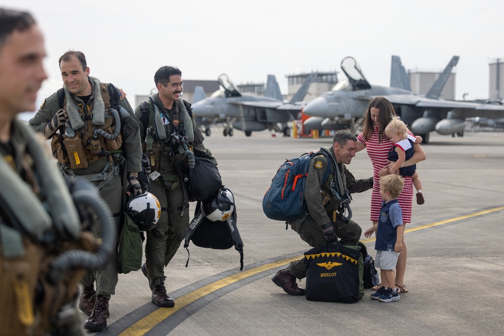 Home Sweet Home; Carrier Air Wing 5 Returns to MCAS Iwakuni