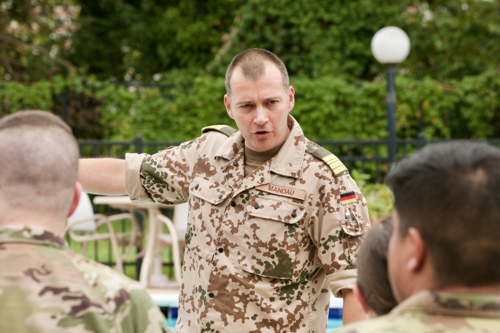 MIRC Soldiers compete to earn German Armed Forces Proficiency Badge