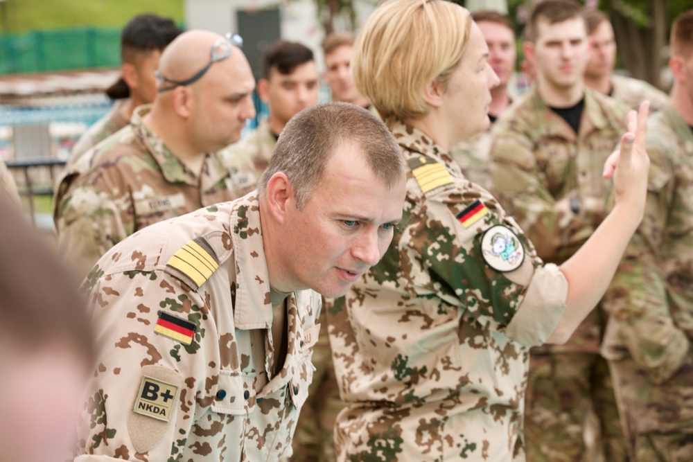 MIRC Soldiers compete to earn German Armed Forces Proficiency Badge