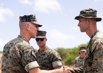 3d Marine Division Commanding General visits 3d Marine Littoral Regiment