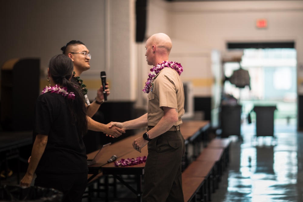 Aim High: MCBH PRTF Leadership Participate in Ewa Beach Elementary Curriculum Night