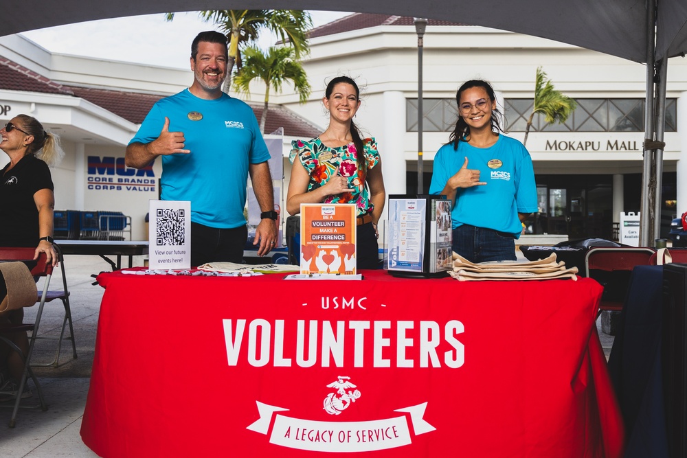 Expanding our Support: Marine Corps Base Hawaii holds Volunteer Fair