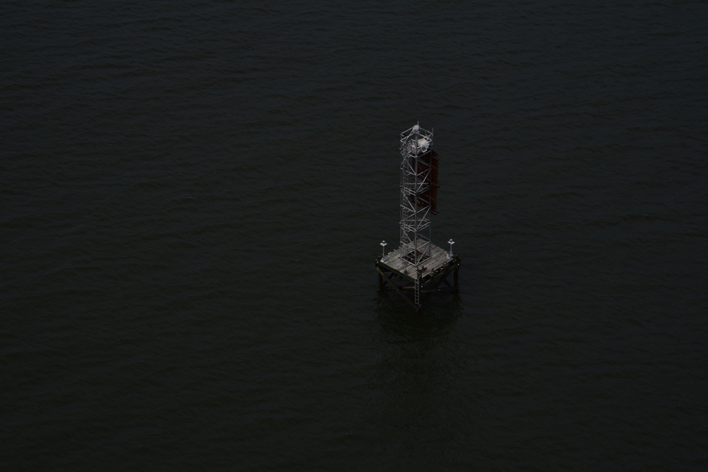 Coast Guard conducts aids to navigation flight off Pinellas County