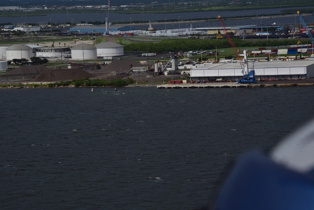 Coast Guard conducts aids to navigation flight off Pinellas County