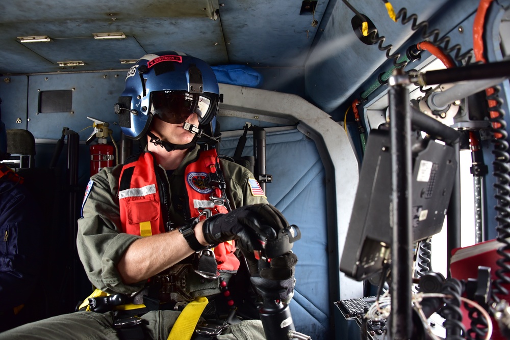 Coast Guard conducts aids to navigation flight off Pinellas County