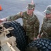 FL National Guard convoy inspection training for Hurricane Idalia