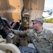 FL National Guard convoy inspection training for Hurricane Idalia