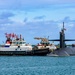 USS Kentucky (SSBN 737) arrives at Naval Base Guam, Aug. 28.