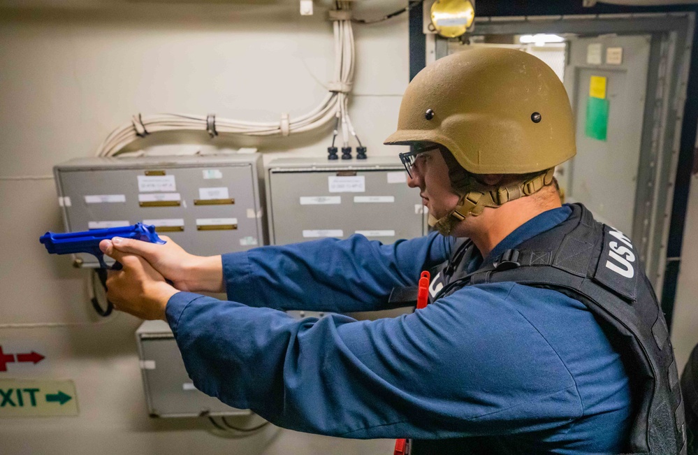 USS Howard (DDG 83) Security Reaction Force Basic Training Scenario