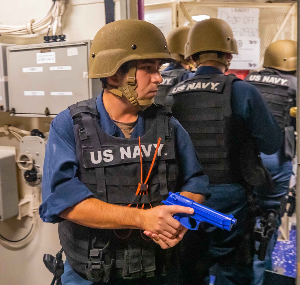 USS Howard (DDG 83) Security Reaction Force Basic Training Scenario