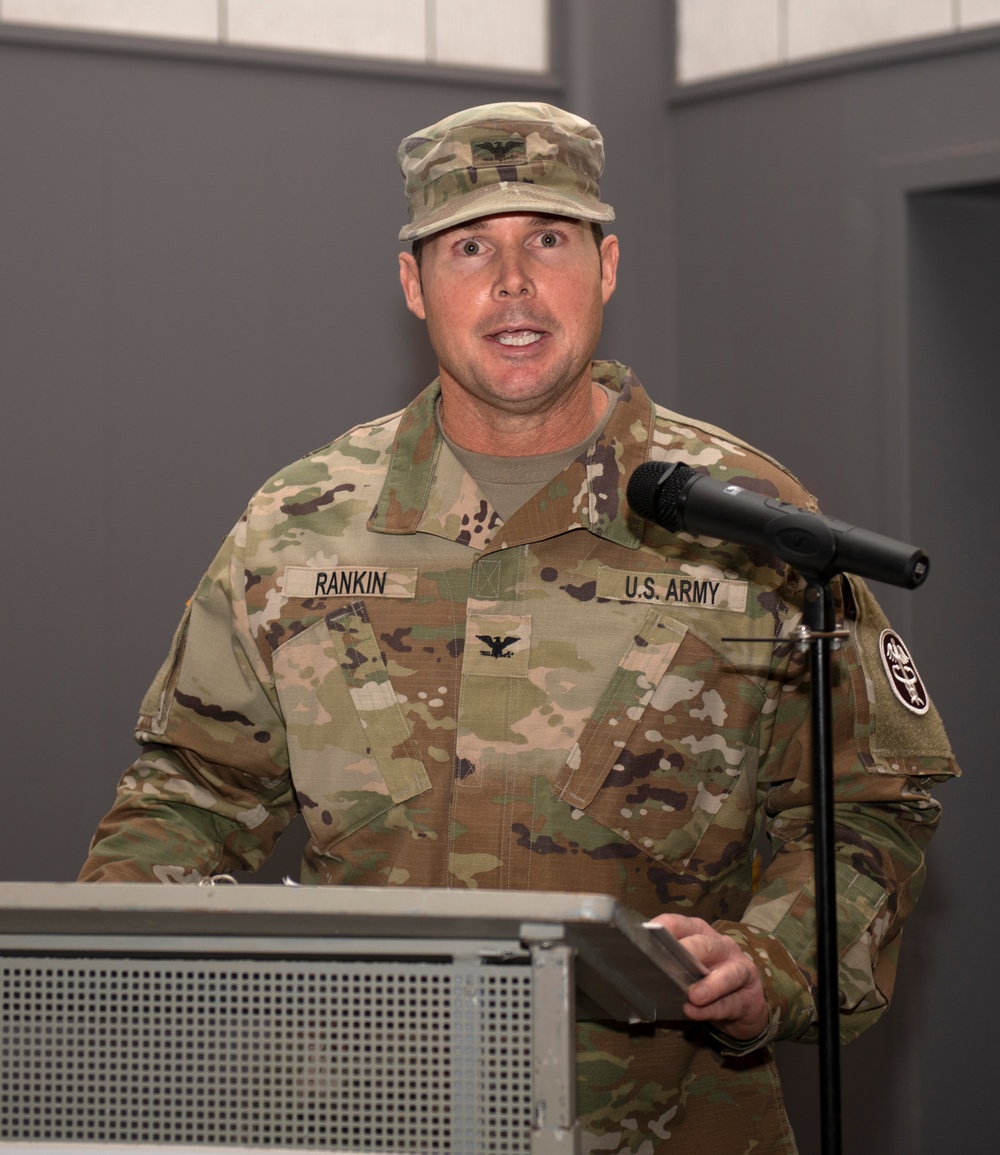 Dental Health Command Europe Change of Responsibility Ceremony
