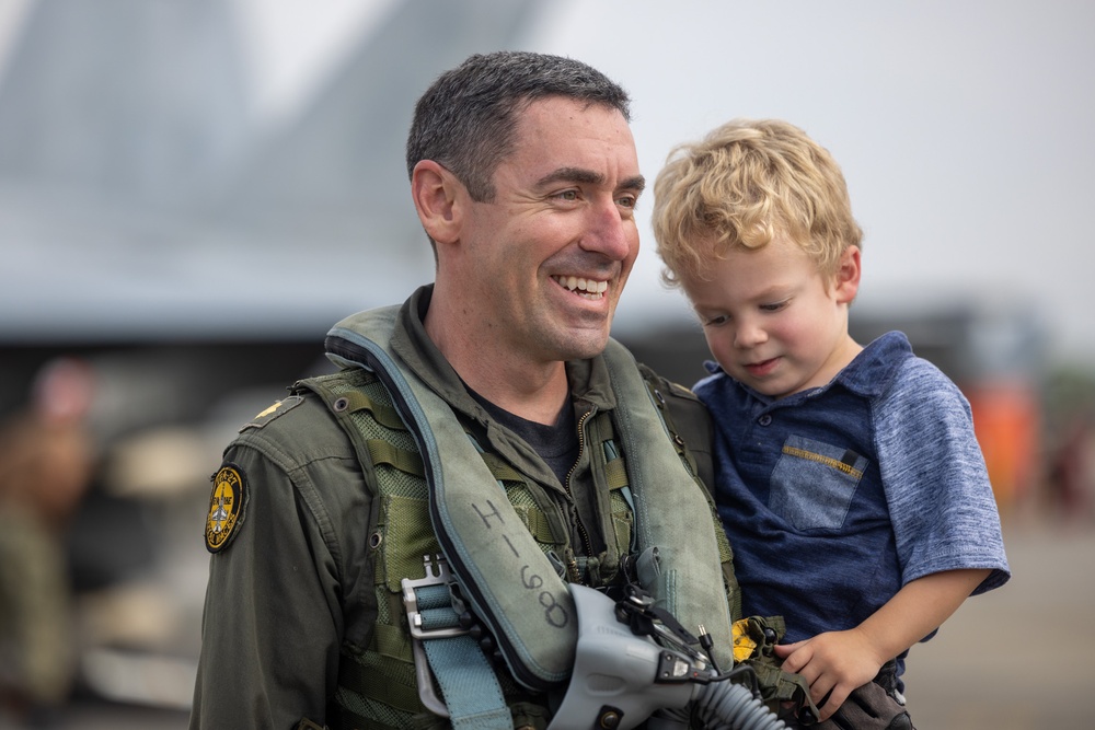 Home Sweet Home; Carrier Air Wing 5 Returns to MCAS Iwakuni