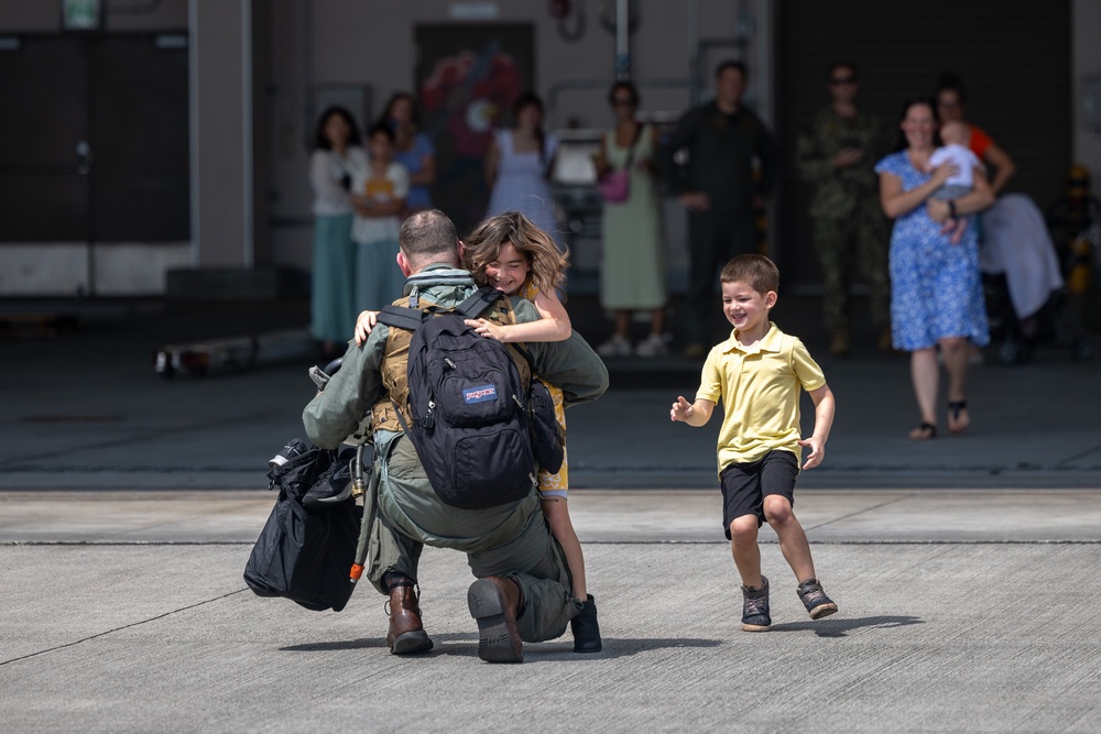 Home Sweet Home; Carrier Air Wing 5 Returns to MCAS Iwakuni