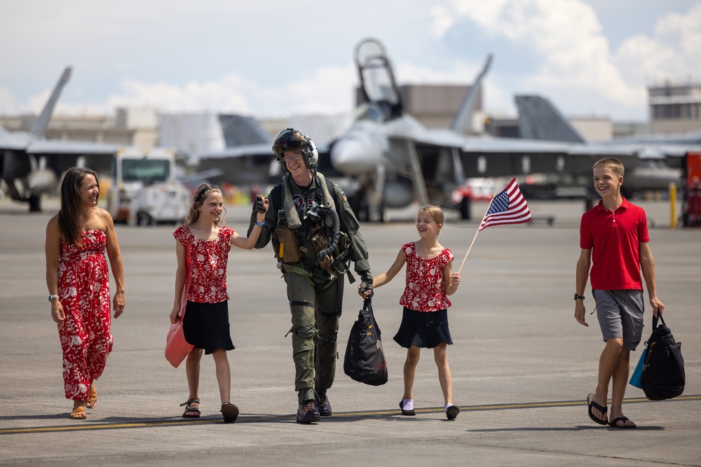 Home Sweet Home; Carrier Air Wing 5 Returns to MCAS Iwakuni