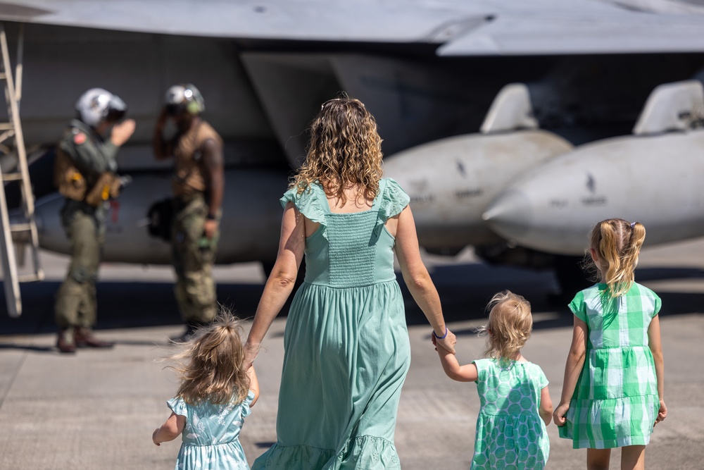 Home Sweet Home; Carrier Air Wing 5 Returns to MCAS Iwakuni