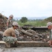 U.S. Marines and Seabees fix damaged airstrip in Vaziani