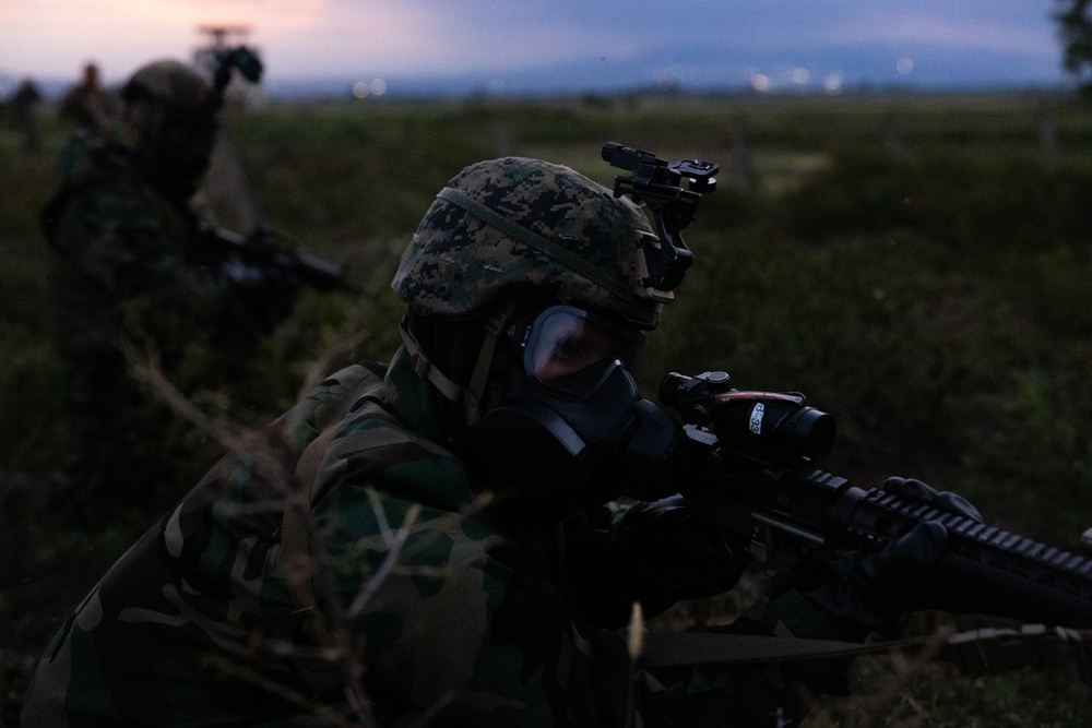 U.S. and Georgian CBRN Join Together for a Night [1 of 3]