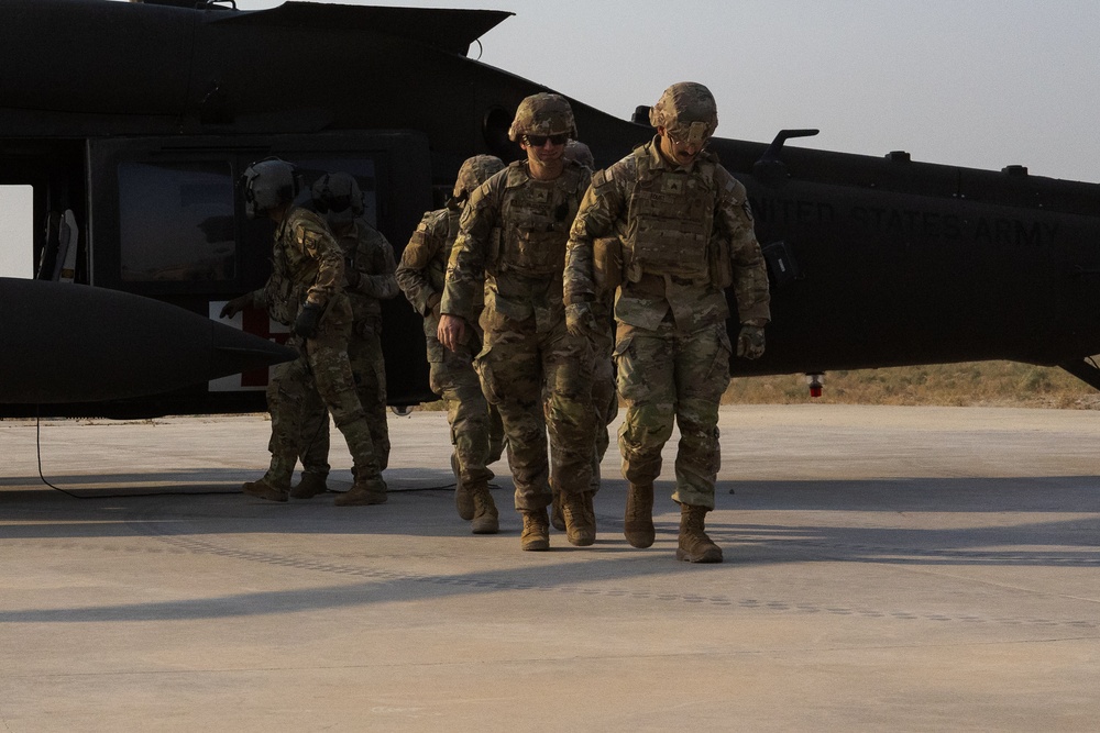 3rd Medical Brigade conducts Medical Evacuation Training