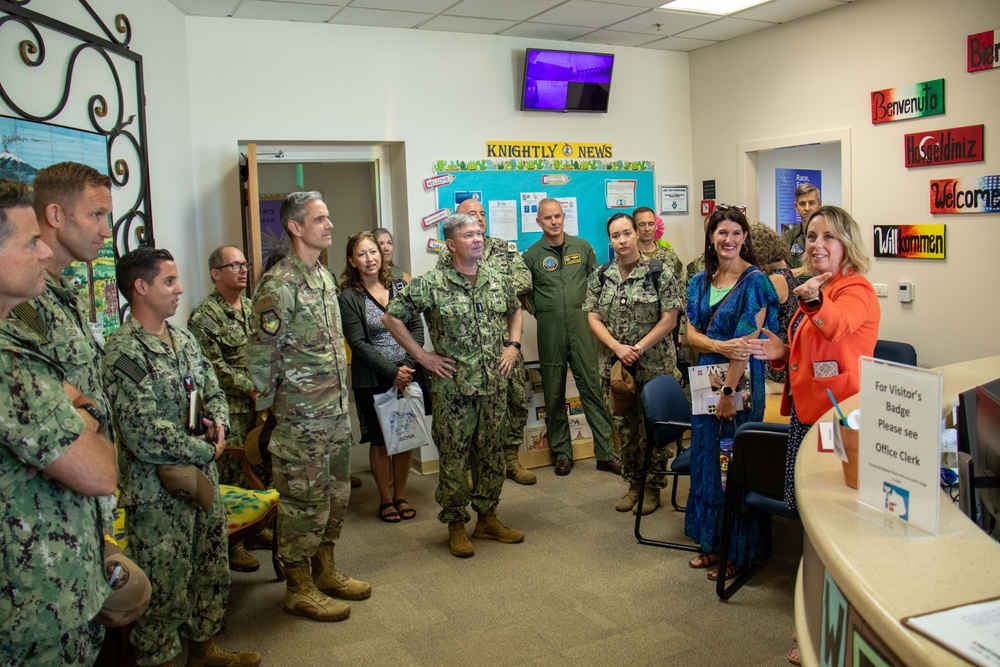 U.S. Sixth Fleet Holds CTF Commanders Conference, tours NAS Sigonella