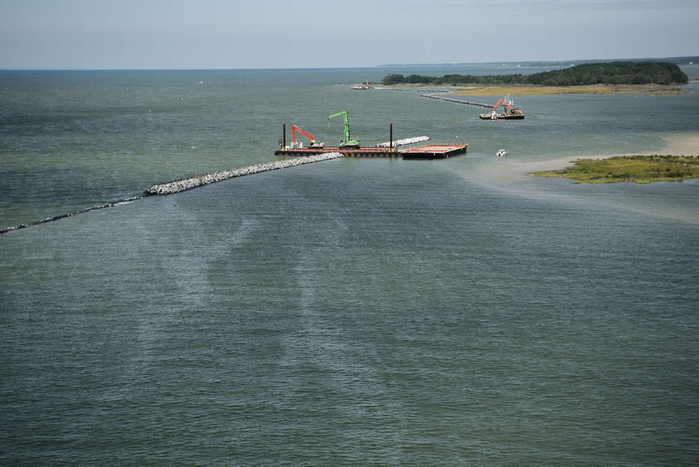 Baltimore District Hosts Senate Staff for Chesapeake Bay Projects Tour