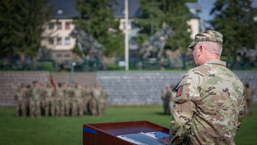 Transfer of Authority of 5-7 ADA Battalion from 174th ADA Brigade to 52D ADA Brigade