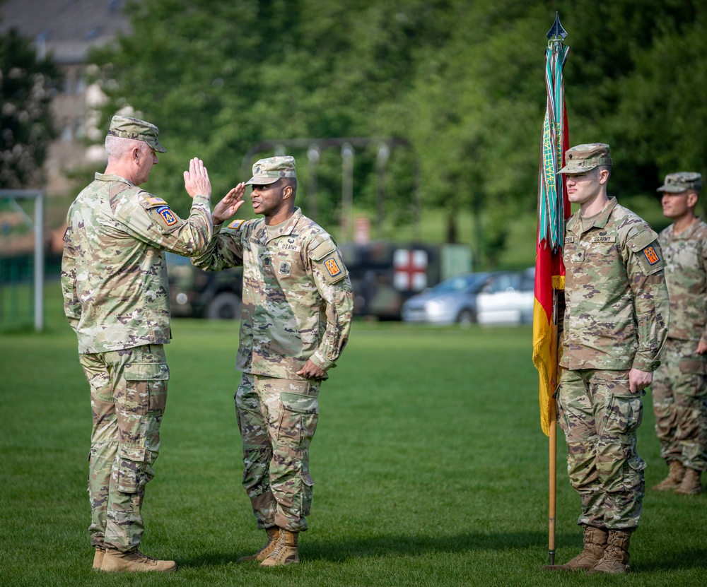 Transfer of Authority of 5-7 ADA Battalion from 174th ADA Brigade to 52D ADA Brigade