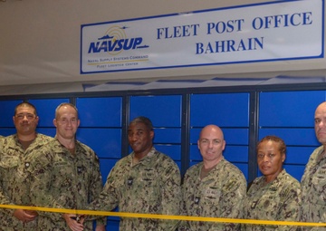 NAVSUP FLC Bahrain postal team installs Intelligent Mail Locker System to support customer quality of life