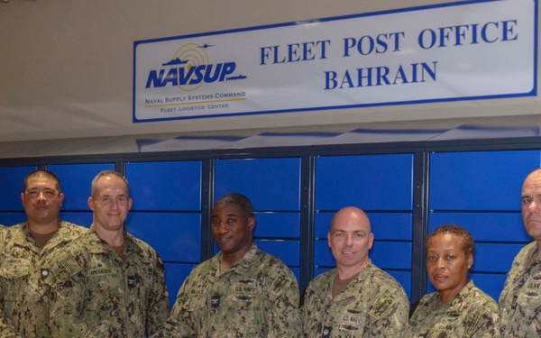 NAVSUP FLC Bahrain postal team installs Intelligent Mail Locker System to support customer quality of life